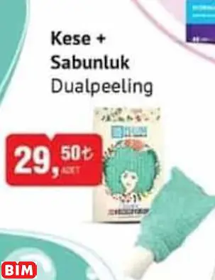 DUALPEELİNG KESE + SABUNLUK DUALPEELİNG KESE + SABUNLUK
